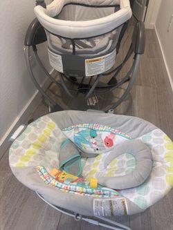 Electric Kids bassinet and rocker