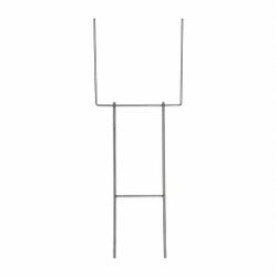 #6 U-Top Step Stake, 10″ x 30″ for up to 18″x24″ sign (Boxed in 25 count)