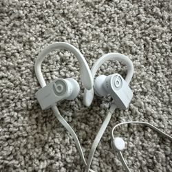 White Headphones 