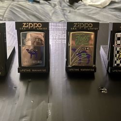 Camel Racing Zippo Collection. 