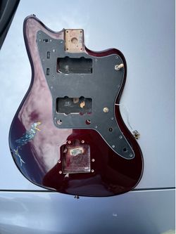 Fender Jazzmaster Oxblood TVL body project guitar