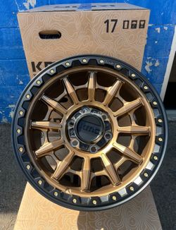 KMC KM547 CARNAGE WHEELS 17”6 x 139.7