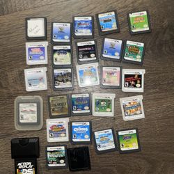 Nintendo, Ds Games And 3Ds