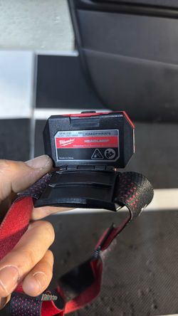 Free Gratis Milwaukee Headlamp with Strap