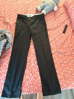 Dickies Black Straight Leg Work Pants