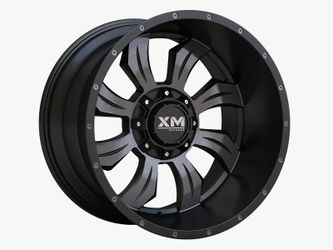 XM-323 22x12 Wheels – Satin Black Clear Tint | -44 Offset