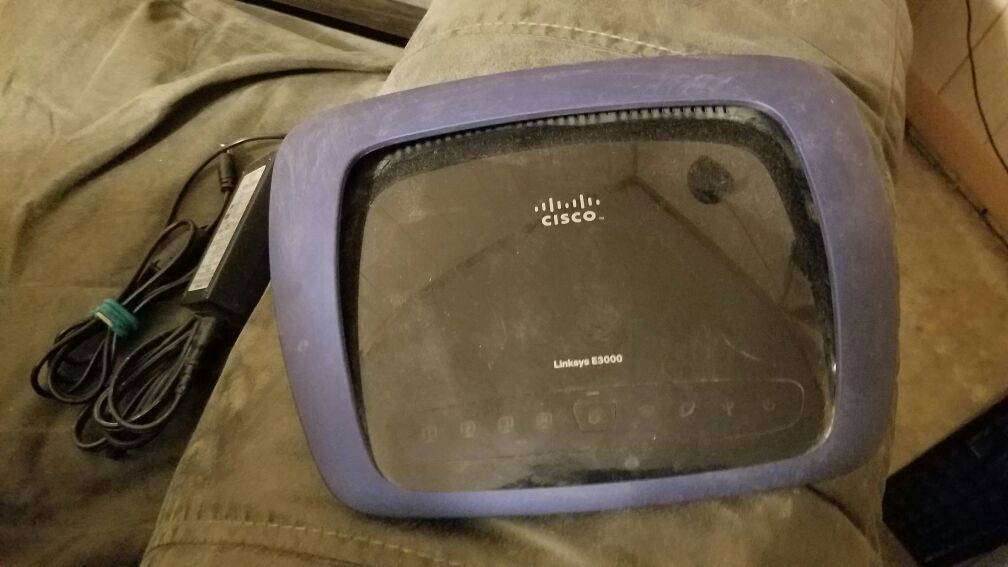 Cisco wireless router linksys E3000