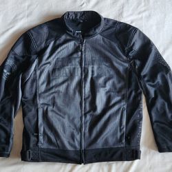 Harley Davidson Riding Gear Mesh Armor Willie G Skull Reflective Jacket  Size M