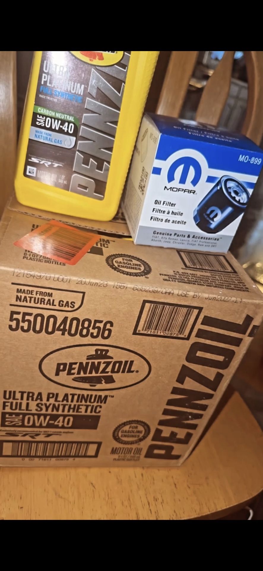 Mopar SRT Oil Change Kit