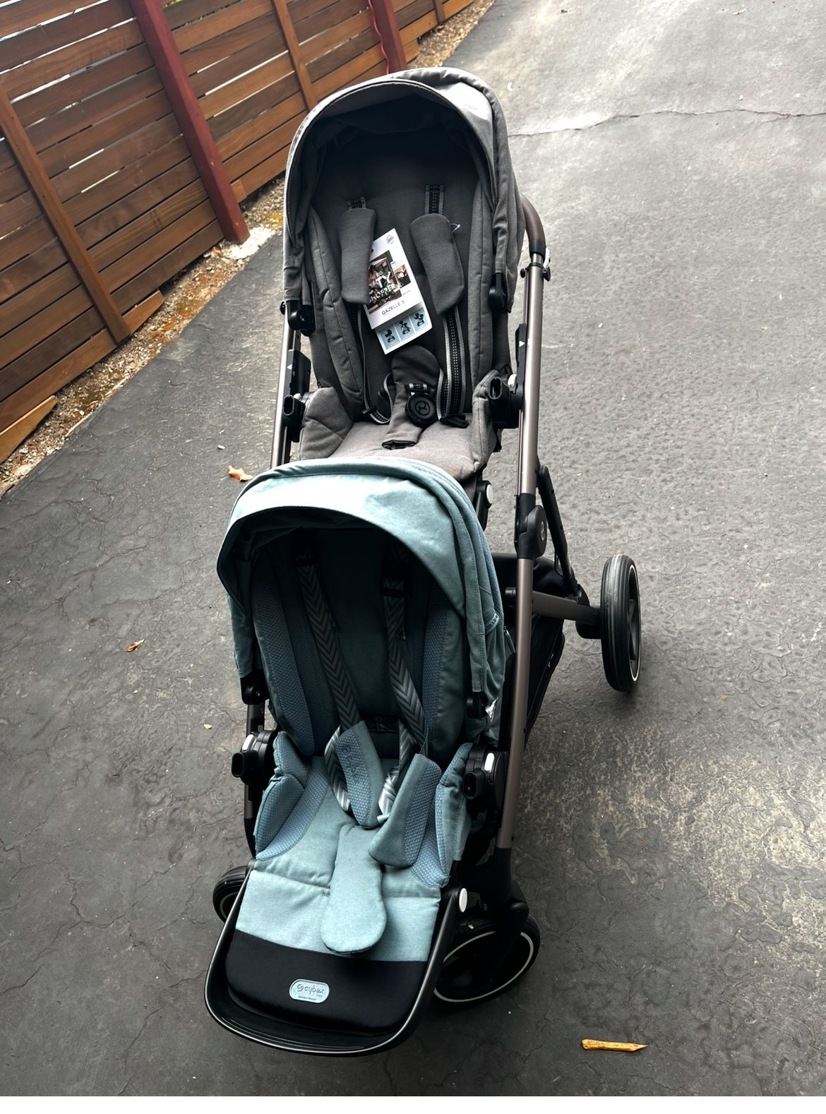 Cybex Gazelle S Double stroller