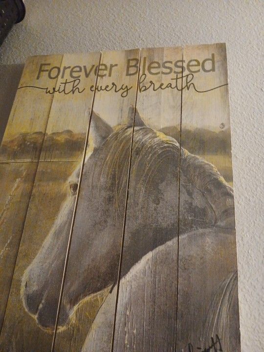 Beautful Wood Made Horse