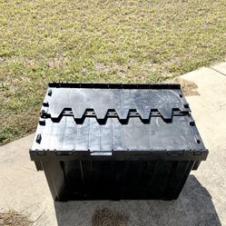 Black Storage Container