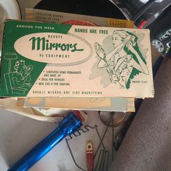 Vintage Wearable Mirror!