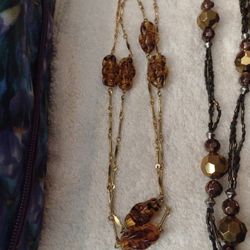 Two Necklaces Different Styles $10.00 Each
