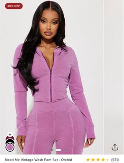 Purple Fashion Nova Set