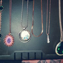 Necklaces And Double Sided Pendant 