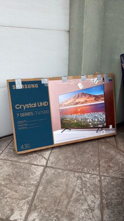 Samsung 43” 4k Crystal UHD TV TU7000