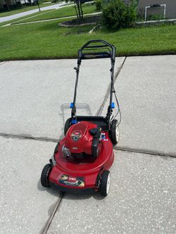 Toro rear wheel drive Smart stow mower