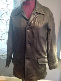 Womens Leather Kenneth Cole Jacket size M