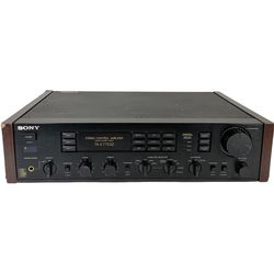 Vintage Sony TA-E77ESD Stereo Control Amplifier - Remote Control System