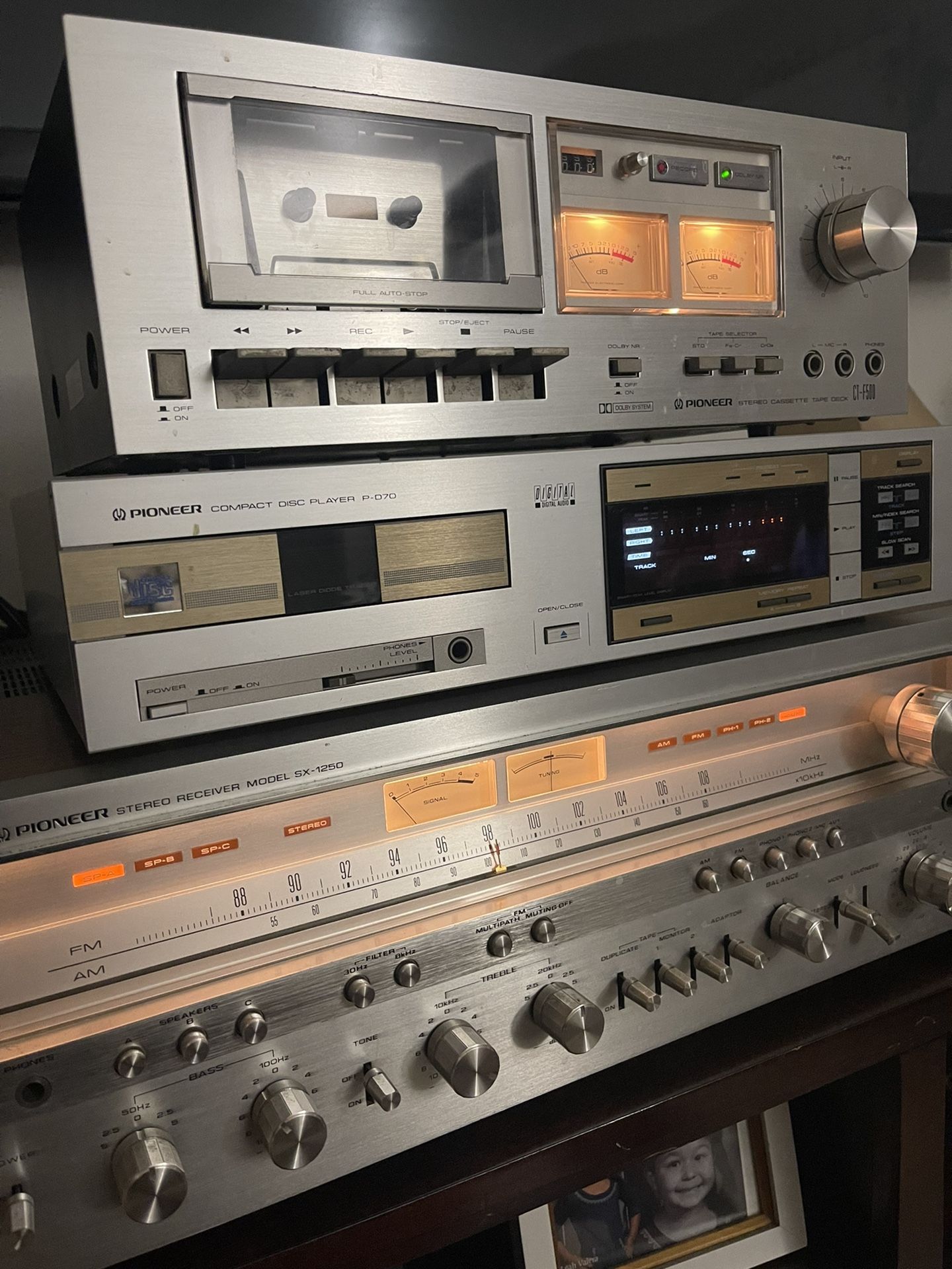 Pioneer P-D70 CD Player Vintage Hi-fi