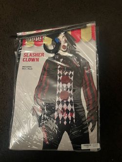 Slasher clown costume