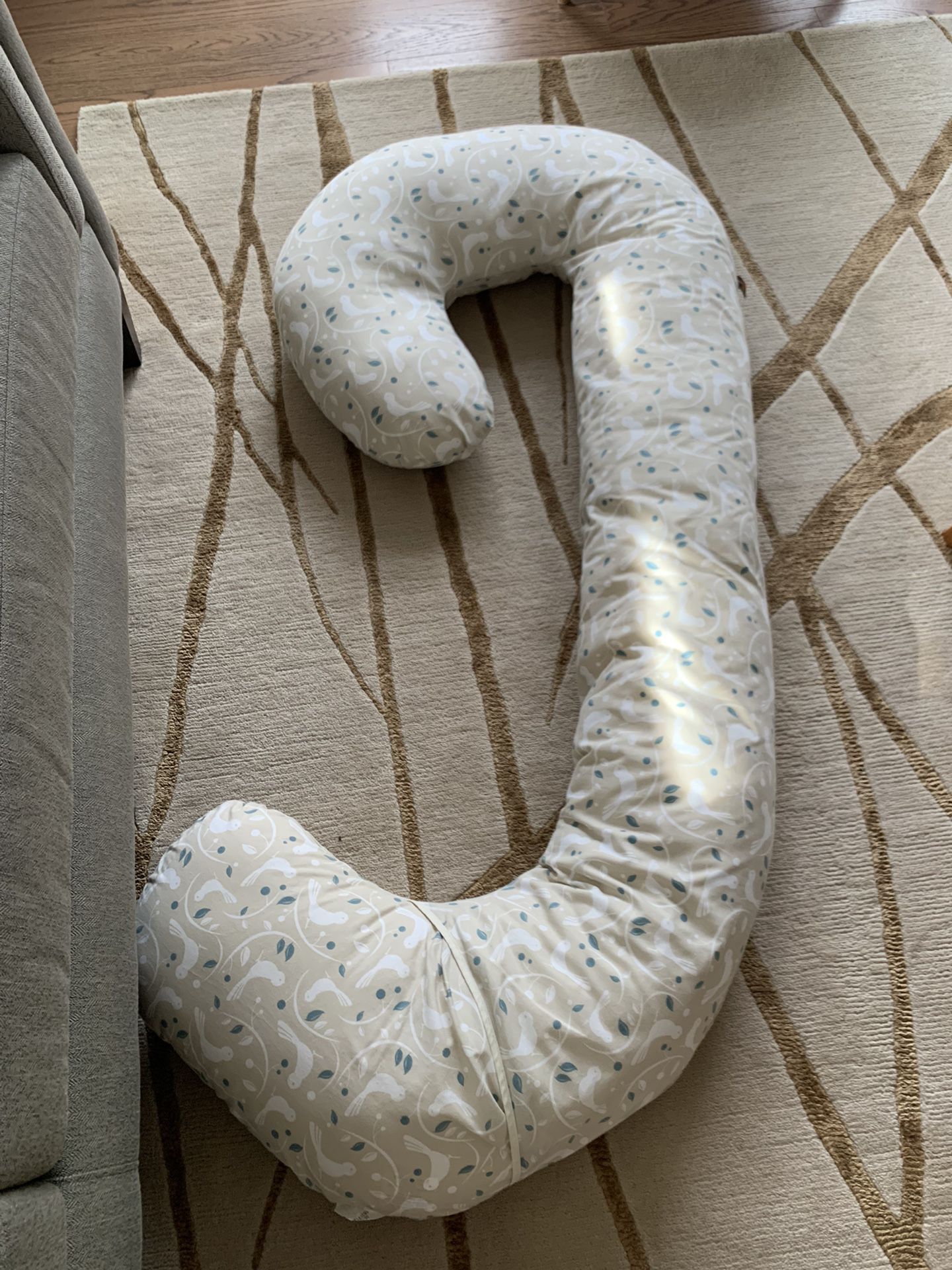 Lightly Used Pregnancy Pillow 
