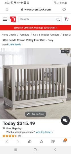 New 3-in 1 CONVERTIBLE Crib mattress not included