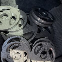Olympic 2 Inch Gym Plates 25.lbs 10.lbs 5.lbs ($1.50) The Pound 