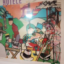 $55 the smile of Garbo ART ORIGINAL 