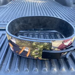 Leather Belt Weight Lifting Belt Anime Weight Lifting Belt In Good Shape Leather Belt MAKE AN OFFER!