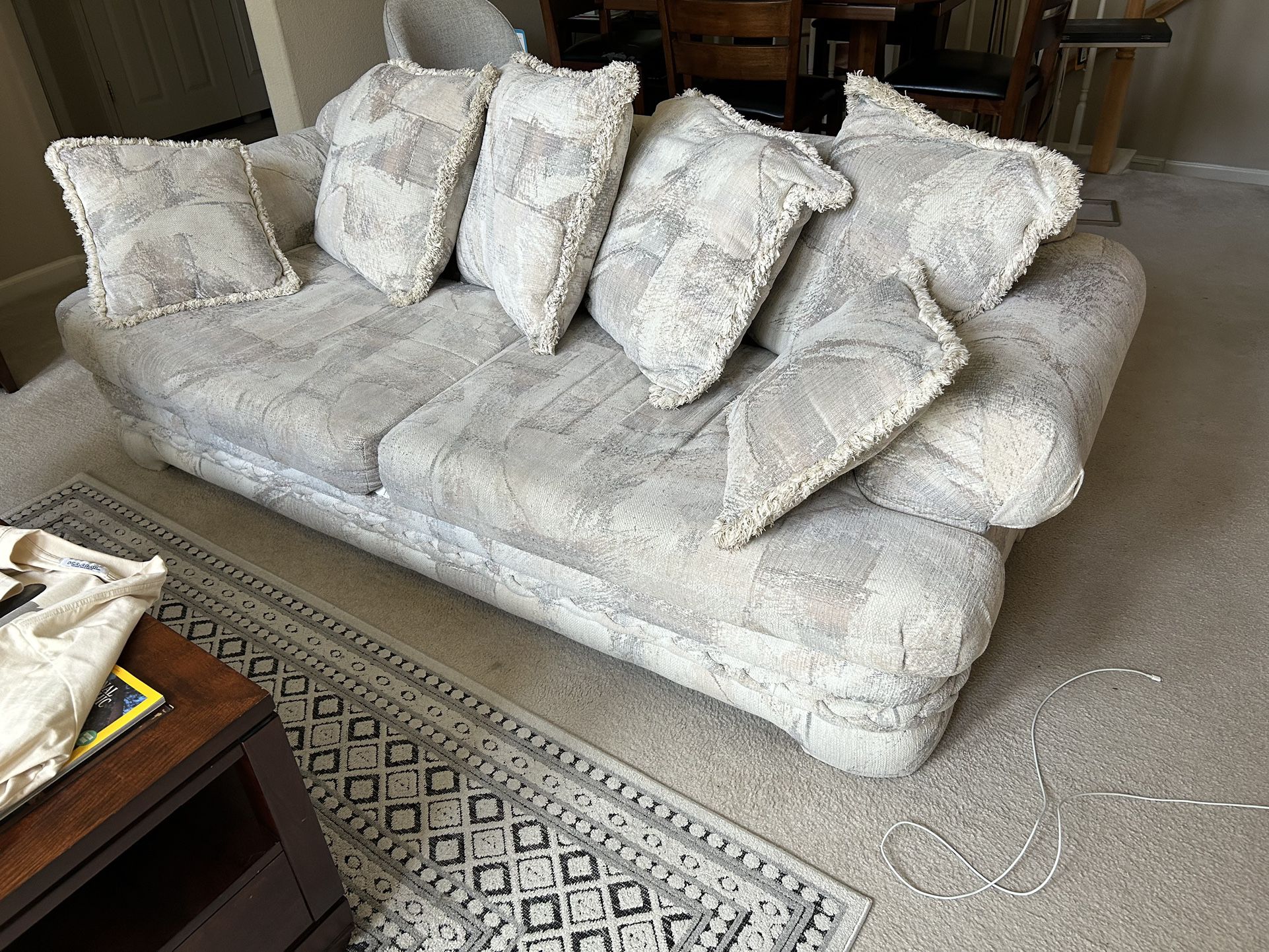 Sofa And Loveseat—TOGETHER FOR $150.00