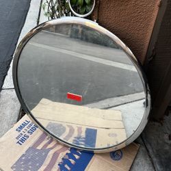 New 32-inch round mirror