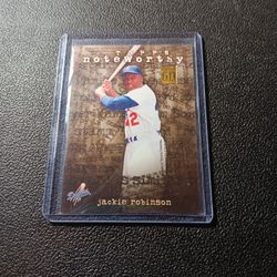 2001 Topps Noteworthy 