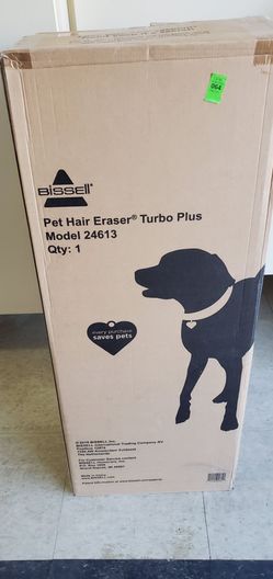 Bissell pet hair eraser turbo plus