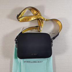 Off-White Nylon Crossbody Bag
