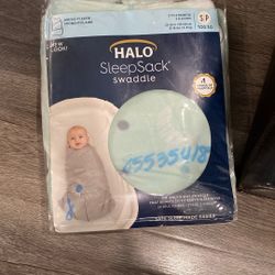 Fleece Halo SleepSack Saddle - Size S 3-6 Months (13-18 Lbs