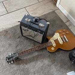 guitar and amp