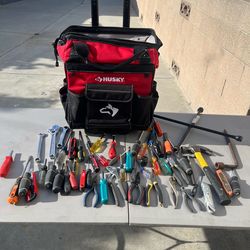 Husky Rolling Tool Bag, likely the 18-inch