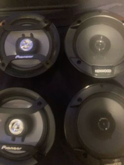 6&half SPEAKERS  kenwood & pioneer