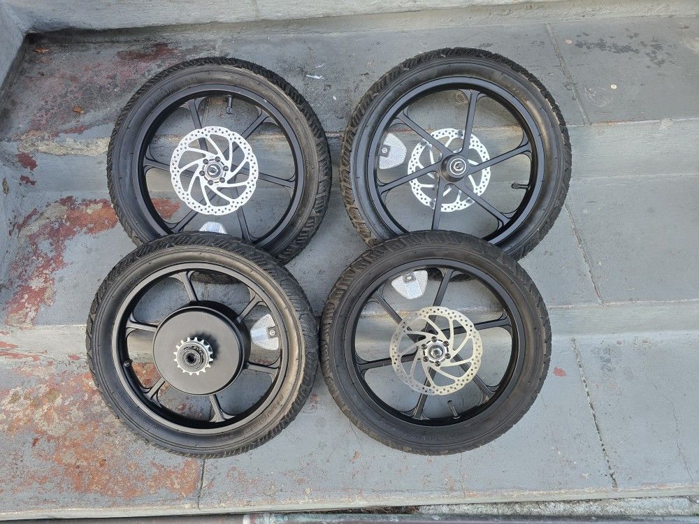  Electric Bike Wheel And Tire