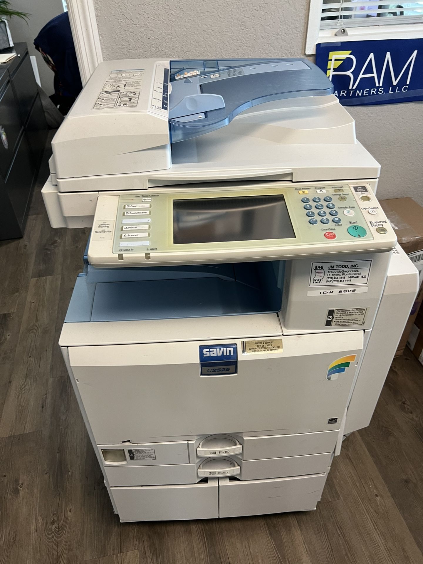 Savin C2525 Printer