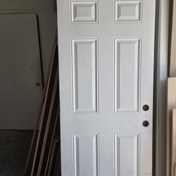 One Metal Door 31 1/2 X 79