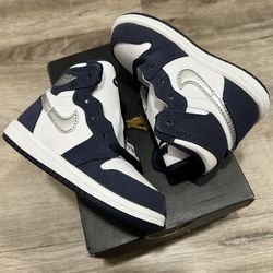 Air Jordan 1 Retro High OG (TD) “COJP” Japan Navy Size 6c Brand New Toddler 