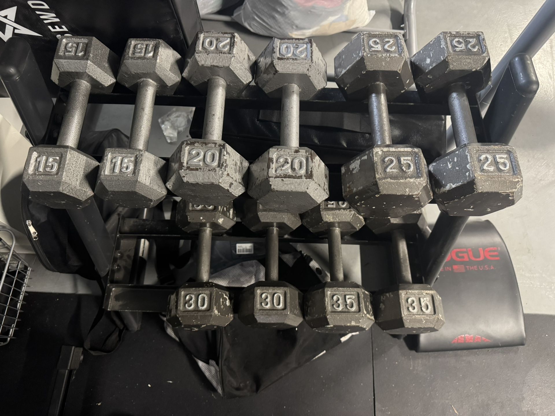 Cast Iron Dumbbells