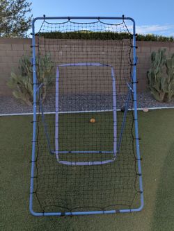 Baseball Softball Pitching Rebounder Net