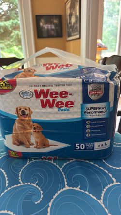 Puppy owners… Never opened quilted pee pads PENDING