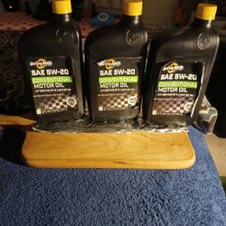 SAE 5W-20 COVENTIONAL MOTOR OIL/REDUCING PRICE!!!!!!