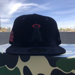 New Era Mlb Angels Fitted Hat 7 3/8 New 