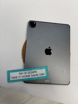 Apple IPad Pro 11 Inch 2nd Gen Tablet - Pay $1 DOWN AVAILABLE - NO CREDIT NEEDED